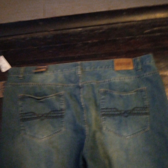 FlyPaper Blue Color Men Bootcut Jeans Size 46X30 Brand New Cozy Casual Outdoors - Picture 10 of 11